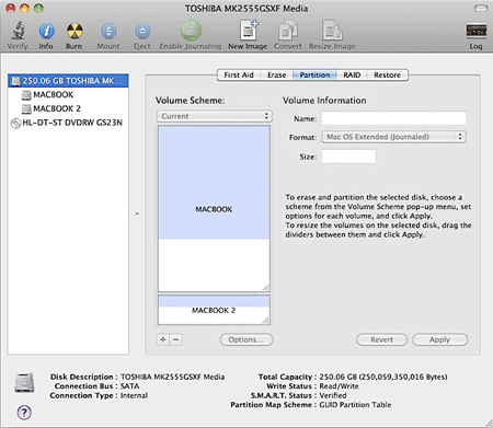 Installare Lion Mac OS X su altra partizione - 01